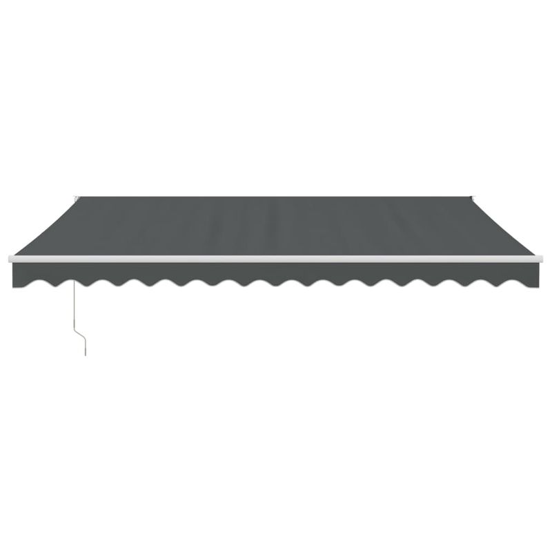 Casa si Gradina - Gradina si terasa - Umbrele si pavilioane - Umbrele - Copertina retractabila automata, antracit, 4x3 m - Infinity.ro