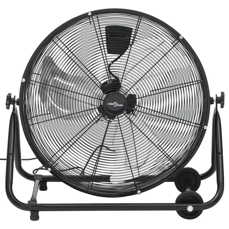 Casa si Gradina - Termice - Climatizare si ventilatie - Ventilator industrial cu tambur, negru, 60 cm, 180 W - Infinity.ro