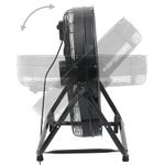 Casa si Gradina - Termice - Climatizare si ventilatie - Ventilator industrial cu tambur, negru, 60 cm, 180 W - Infinity.ro