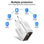 Laptop, Telefoane si Tablete - Telefoane mobile si accesorii - Accesorii Telefoane - Alte accesorii telefoane - Incarcator universal Xentech Light Quick charge 5.1 A cu 2 porturi USB si display led - Infinity.ro