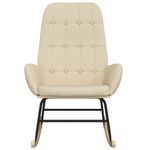 Casa si Gradina - Gradina si terasa - Balansoare si hamace - Balansoare - Scaun balansoar, crem, material textil - Infinity.ro