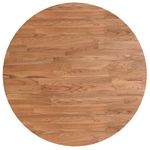 Casa si Gradina - Mobilier - Feronerie si accesorii mobila - Blat de masa rotund maro deschis Ø60x1,5 cm lemn stejar tratat - Infinity.ro