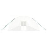 Casa si Gradina - Gradinarit si plante - Sere si solarii - Sera cu cadru din otel, alb, 108 m², 18x6x2,85 m - Infinity.ro