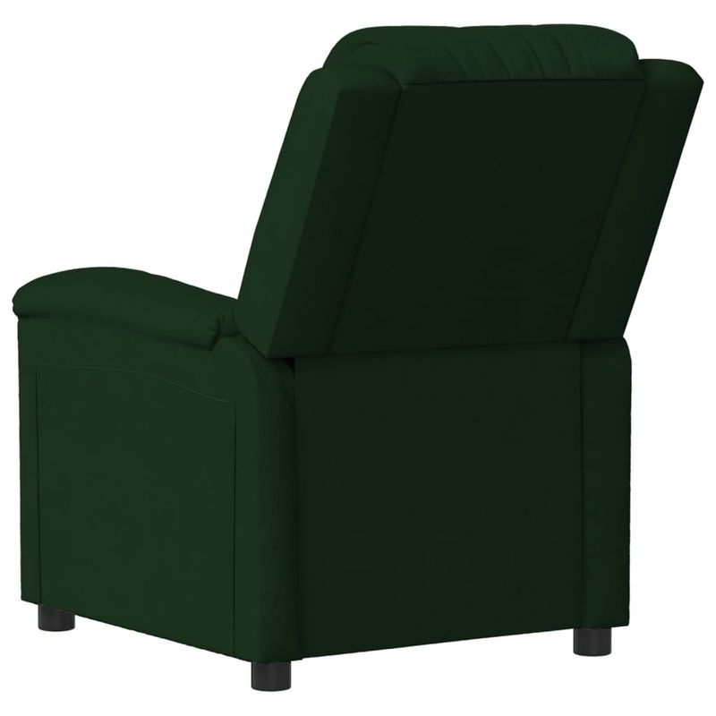 Casa si Gradina - Mobilier - Scaune si fotolii - Fotolii - Fotoliu rabatabil electric, verde inchis, catifea - Infinity.ro