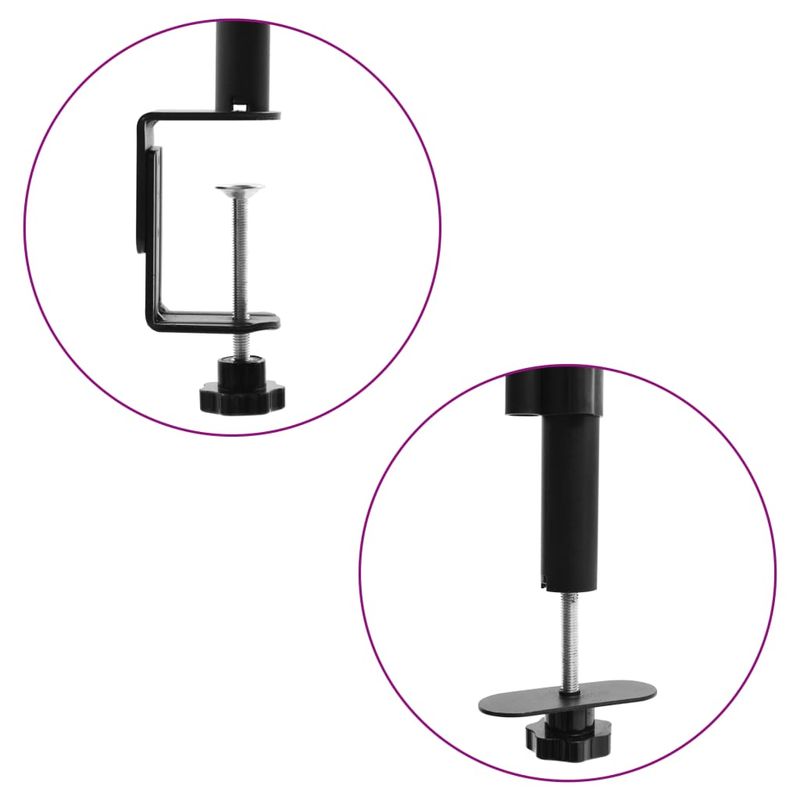 PC, gaming si accesorii - Desktop PC & monitoare - Accesorii monitoare - Suport suspendat de monitor triplu pentru birou, 13"-23" - Infinity.ro