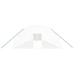 Casa si Gradina - Gradinarit si plante - Sere si solarii - Sera cu cadru din otel, alb, 120 m², 20x6x2,85 m - Infinity.ro