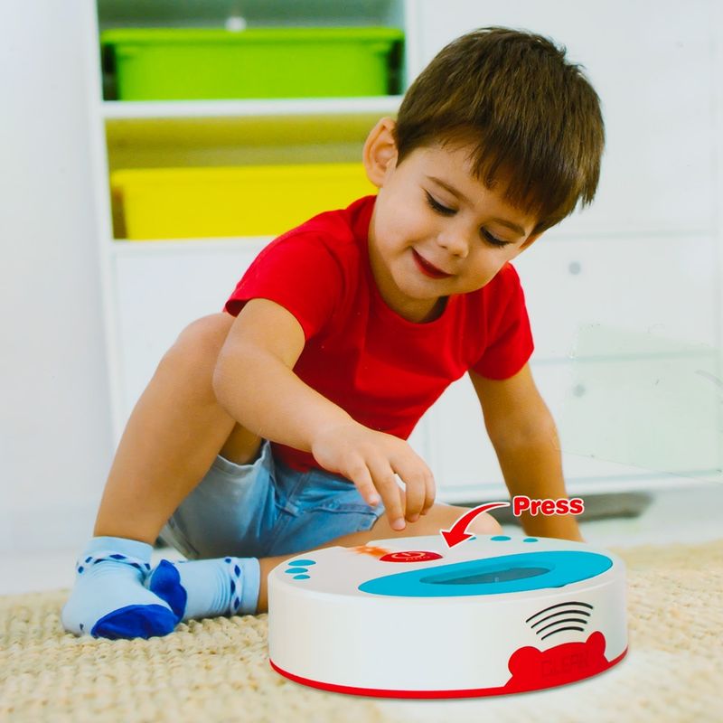 Jucarii, Copii si Bebe - Jucarii si jocuri - Jucarii de rol - Seturi de curatenie copii si accesorii - Aspirator robot smart pentru copii , 7Toys - Infinity.ro