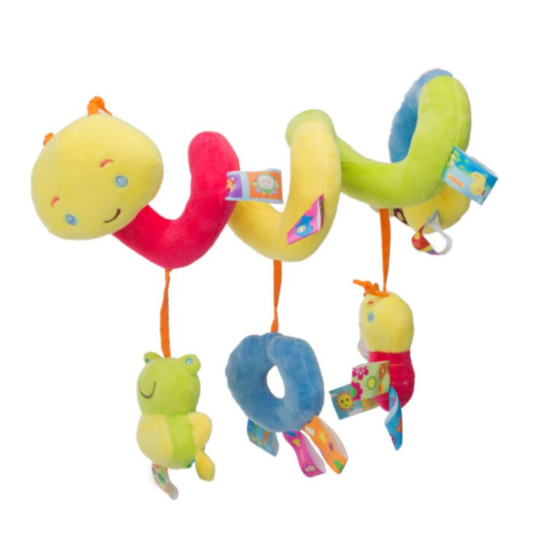 Jucarii, Copii si Bebe - Jucarii si jocuri - Jucarii bebelusi - Jucarii pentru carucioare si patut - Jucarie zornaitoare de plus pentru patut si carucior,7Toys - Infinity.ro