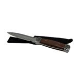 Casa si Gradina - Bucatarie si vesela - Vesela si tacamuri - Cutite si seturi de cutite - Cutit de vanatoare Hunter Wood IdeallStore® , 29 cm , otel inoxidabil , husa inclusa - Infinity.ro