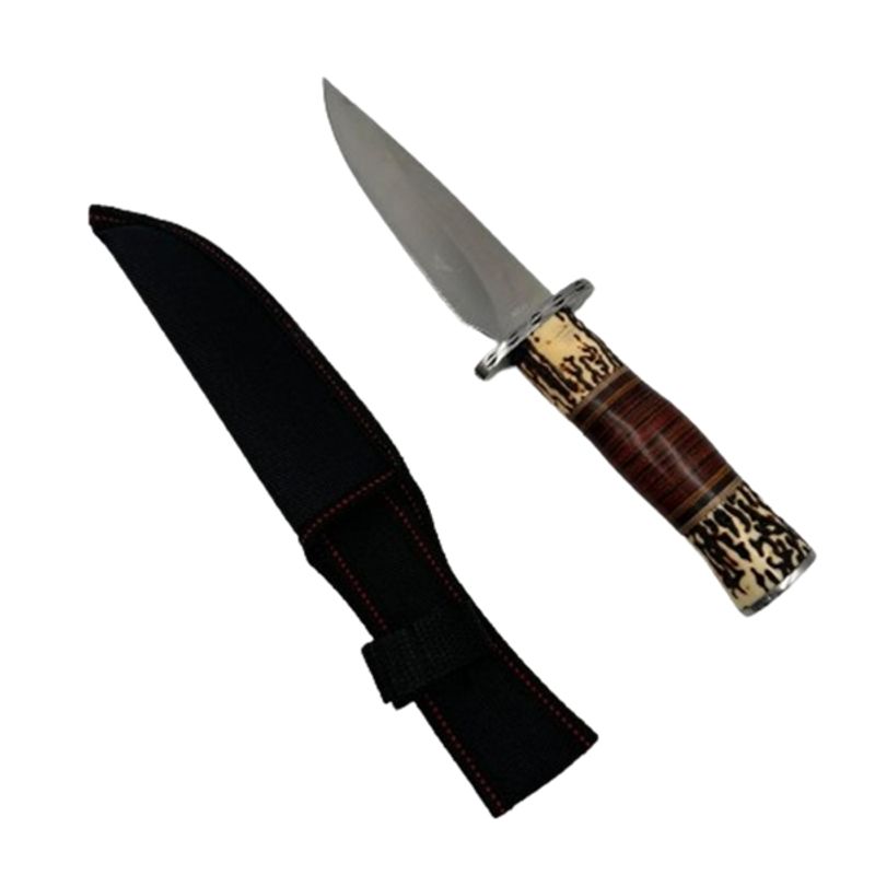 Casa si Gradina/Bucatarie si vesela/Vesela si tacamuri/Cutite si seturi de cutite - Cutit de vanatoare Hunting Survival , IdeallStore , 29 cm , Husa inclusa - Infinity.ro
