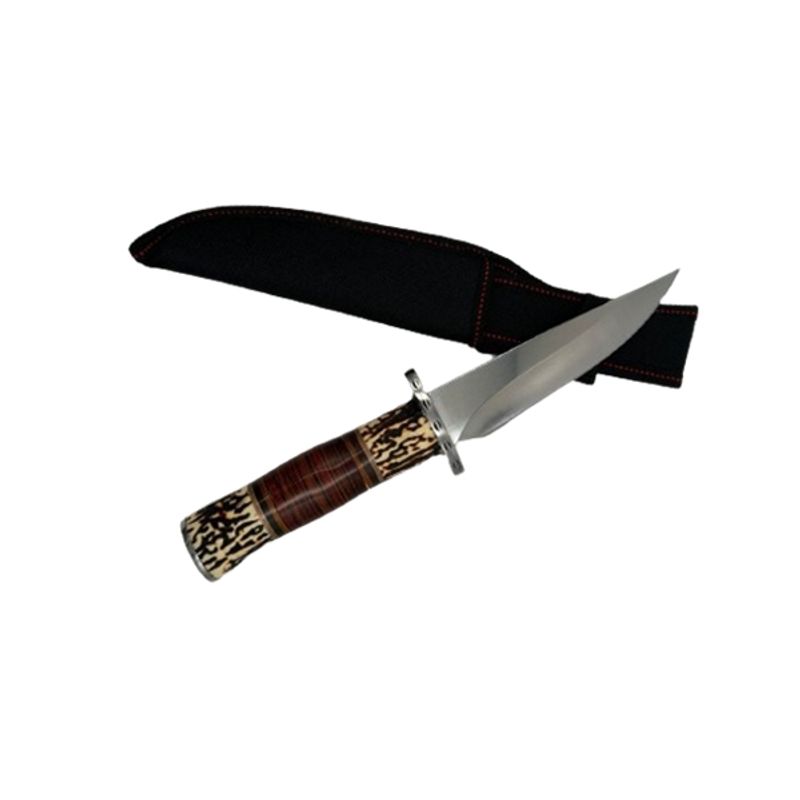 Casa si Gradina/Bucatarie si vesela/Vesela si tacamuri/Cutite si seturi de cutite - Cutit de vanatoare Hunting Survival , IdeallStore , 29 cm , Husa inclusa - Infinity.ro
