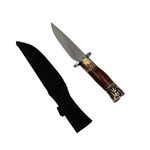 Casa si Gradina/Bucatarie si vesela/Vesela si tacamuri/Cutite si seturi de cutite - Cutit de vanatoare Hunting Survival , IdeallStore , 29 cm , Husa inclusa - Infinity.ro