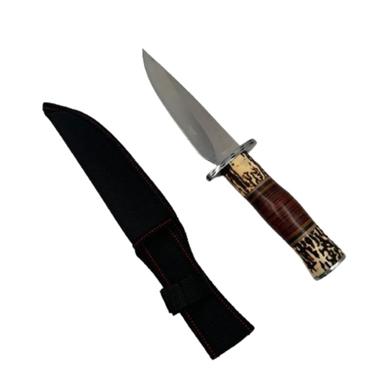 Casa si Gradina/Bucatarie si vesela/Vesela si tacamuri/Cutite si seturi de cutite - Cutit de vanatoare Hunting Survival , IdeallStore , 29 cm , Husa inclusa - Infinity.ro