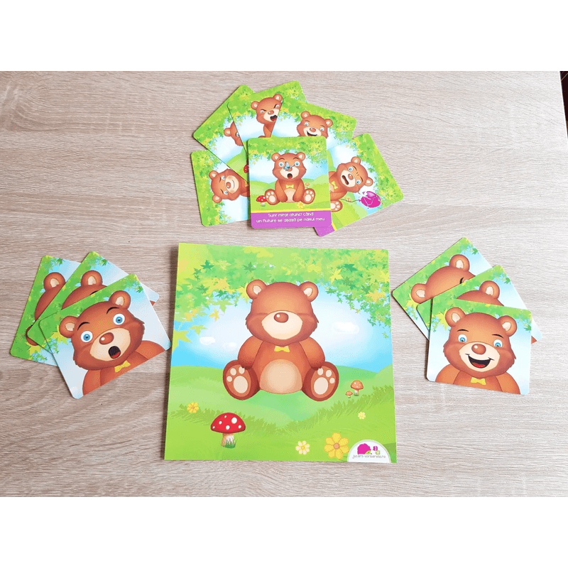 Jucarii, Copii si Bebe - Jucarii si jocuri - Jucarii & jocuri educative - Jocuri si jucarii educative - Ursuletul si emotiile lui, 7Toys - Infinity.ro