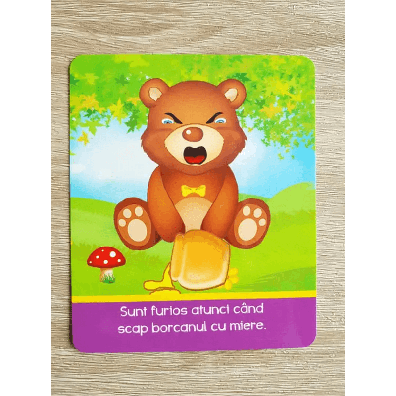 Jucarii, Copii si Bebe - Jucarii si jocuri - Jucarii & jocuri educative - Jocuri si jucarii educative - Ursuletul si emotiile lui, 7Toys - Infinity.ro