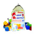 Jucarii, Copii si Bebe - Jucarii si jocuri - Seturi de constructie si cuburi - Cuburi si caramizi - Cuburi constructii 320 piese,570g, 7Toys - Infinity.ro