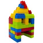 Jucarii, Copii si Bebe - Jucarii si jocuri - Seturi de constructie si cuburi - Seturi de constructie - Cuburi de construit 130 piese, 7Toys - Infinity.ro