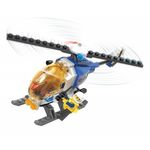 Jucarii, Copii si Bebe - Jucarii si jocuri - Seturi de constructie si cuburi - Seturi de constructie - Joc de construit, Elicopter, 95 piese, 7Toys - Infinity.ro