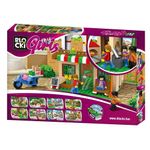 Jucarii, Copii si Bebe - Jucarii si jocuri - Seturi de constructie si cuburi - Seturi de constructie - Joc de construit, Pizzeria Lui Lary,  264 Piese ,7Toys - Infinity.ro