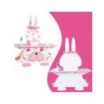 Jucarii, Copii si Bebe - Jucarii si jocuri - Jucarii de rol - Bucatarii copii - Bucatarie din lemn pentru copii - Iepurasul Roz, 7Toys - Infinity.ro