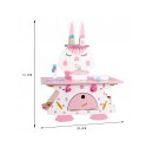 Jucarii, Copii si Bebe - Jucarii si jocuri - Jucarii de rol - Bucatarii copii - Bucatarie din lemn pentru copii - Iepurasul Roz, 7Toys - Infinity.ro