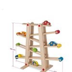 Jucarii, Copii si Bebe - Jucarii si jocuri - Jucarii & jocuri educative - Jocuri si jucarii educative - Circuit cu bile si masinute XXL, din lemn, 7Toys - Infinity.ro