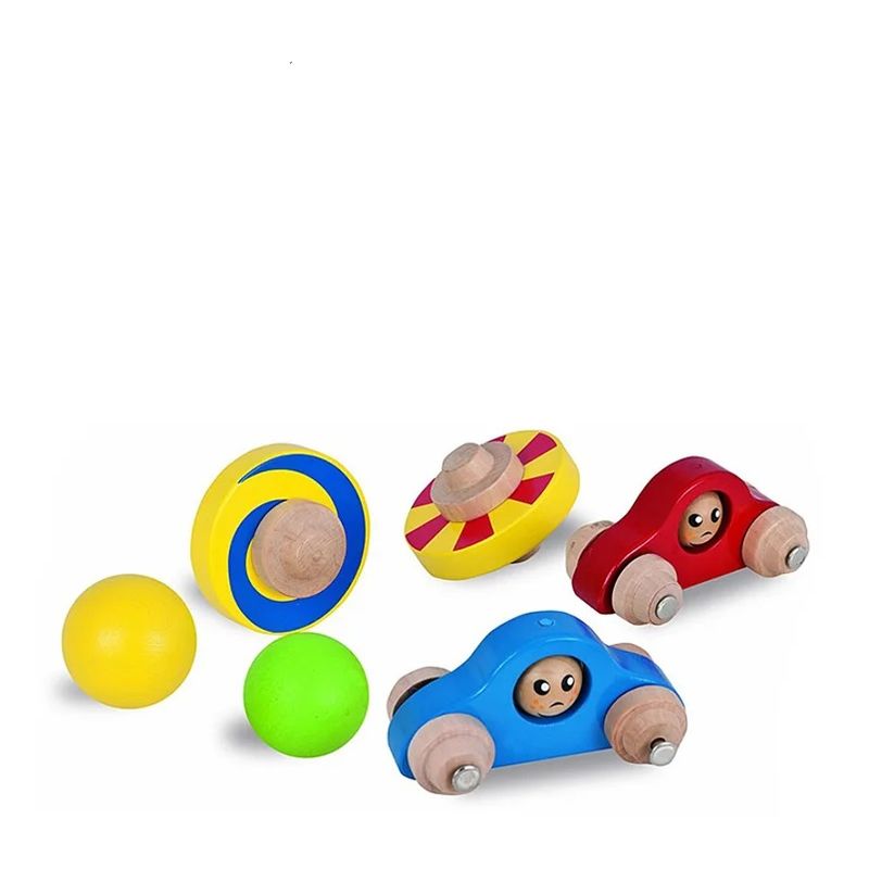 Jucarii, Copii si Bebe - Jucarii si jocuri - Jucarii & jocuri educative - Jocuri si jucarii educative - Circuit cu bile si masinute XXL, din lemn, 7Toys - Infinity.ro