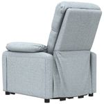Casa si Gradina - Mobilier - Scaune si fotolii - Fotolii - Fotoliu cu ridicare, gri deschis, textil - Infinity.ro