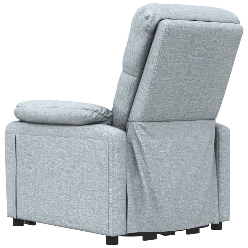 Casa si Gradina - Mobilier - Scaune si fotolii - Fotolii - Fotoliu cu ridicare, gri deschis, textil - Infinity.ro