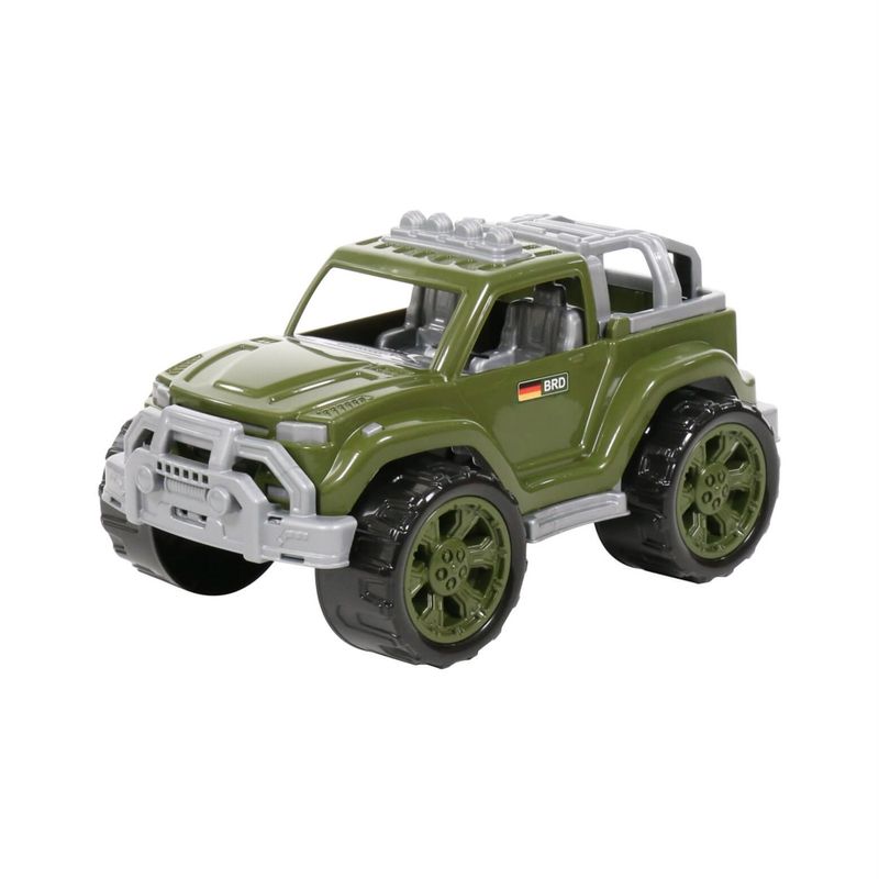 Jucarii, Copii si Bebe - Jucarii si jocuri - Vehicule si jucarii cu telecomanda - Masinute - Jeep militar - Legion, 38x22x20 cm, Polesie, 7Toys - Infinity.ro