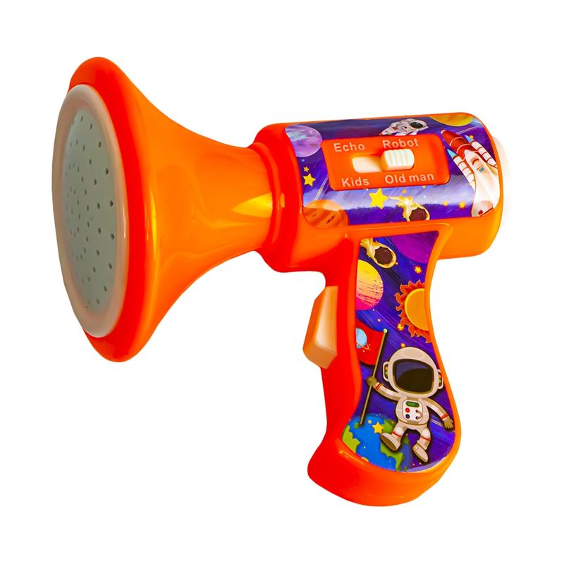 Jucarii, Copii si Bebe - Jucarii si jocuri - Jucarii & jocuri educative - Jucarii interactive - Megafon cu baterii 11x7.5x12 cm, 7Toys - Infinity.ro