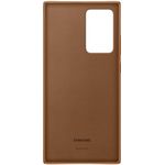 Laptop, Telefoane si Tablete - Telefoane mobile si accesorii - Accesorii Telefoane - Huse telefoane - Husa Protectie Spate Samsung Leather Cover pentru Samsung Galaxy Note 20, EF-VN980LAEGEU - Maro - Infinity.ro