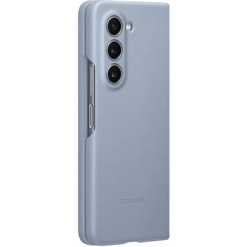 Laptop, Telefoane si Tablete - Telefoane mobile si accesorii - Accesorii Telefoane - Huse telefoane - Husa de protectie Samsung Eco-leather Case pentru Galaxy Fold5, Albastru - Infinity.ro