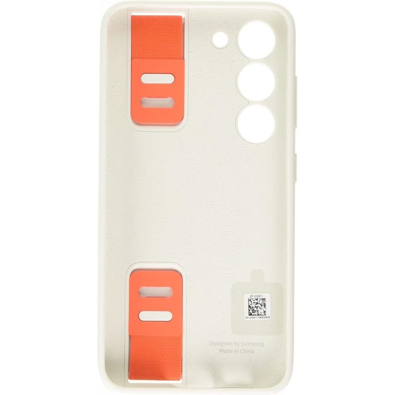 Laptop, Telefoane si Tablete - Telefoane mobile si accesorii - Accesorii Telefoane - Huse telefoane - Husa de protectie Samsung Silicone Grip Case pentru Galaxy S23, Alb - Infinity.ro