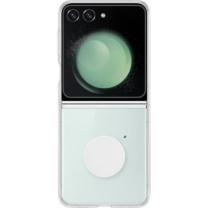 Laptop, Telefoane si Tablete - Telefoane mobile si accesorii - Accesorii Telefoane - Huse telefoane - Starter Pack Husa de protectie Samsung Transparent Gadget Case pentru Galaxy Flip5, Transparent + Incarcator retea Samsung 25W - Infinity.ro