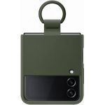 Laptop, Telefoane si Tablete - Telefoane mobile si accesorii - Accesorii Telefoane - Huse telefoane - Husa Samsung Galaxy Z Flip 4 Silicone Cover cu Ring, EF-PF721TGEGWW - Kaki - Infinity.ro