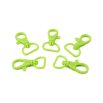 Casa si Gradina - Decoratiuni - DIY - Articole mercerie - Set 5 carabine rotative din plastic Crisalida, latime material 17 mm, 14 x 26 mm, Verde - Infinity.ro