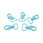 Casa si Gradina - Decoratiuni - DIY - Articole mercerie - Set 5 carabine rotative din plastic Crisalida, latime material 17 mm, 14 x 26 mm, Albastru - Infinity.ro