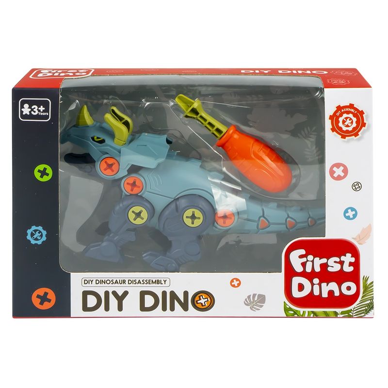 Jucarii, Copii si Bebe - Jucarii si jocuri - Jucarii & jocuri educative - Jucarii interactive - Dinozaur demontabil, First Dino, 7Toys - Infinity.ro