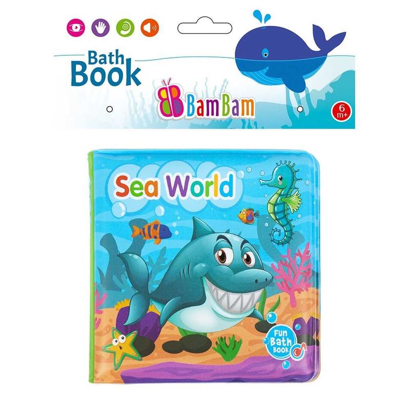 Jucarii, Copii si Bebe - Jucarii si jocuri - Jucarii bebelusi - Jucarii de baie - Carticica de baie, Sea World, 7Toys - Infinity.ro