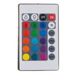 Casa si Gradina - Corpuri si surse de iluminat - Iluminat exterior - Lampi solare - Lampa Proiector LED Acrilica, 16 Culori, 5 Nivele Intensitate, Functie de Estompare, Baterie 400mAh, 9x21 cm - Infinity.ro
