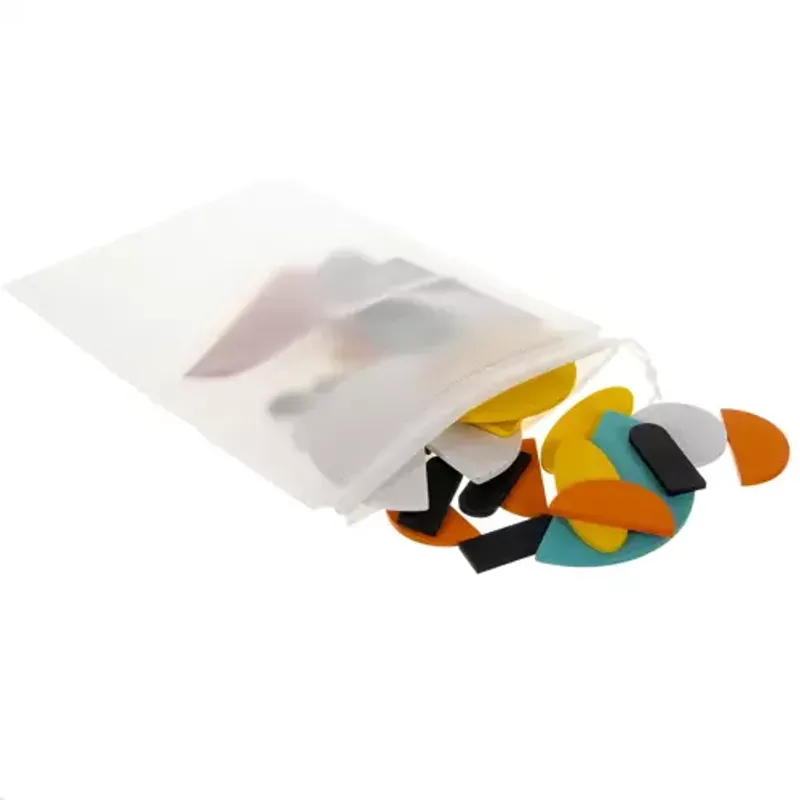 Jucarii, Copii si Bebe - Jucarii si jocuri - Jocuri si puzzle - Puzzle - Puzzle de Lemn pentru Copii, 29 de Piese Colorate si 20 de Carti cu Modele, Geanta de Transport Inclusa - Infinity.ro