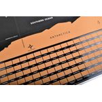 Casa si Gradina - Decoratiuni - Decoratiuni perete - Harta Mondiala Razuibila, 82x59cm, Negru/Auriu, Set Complet cu Tub si Accesorii de Personalizare, 0.3kg - Infinity.ro
