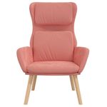 Casa si Gradina - Mobilier - Scaune si fotolii - Fotolii - Fotoliu de relaxare, roz, catifea - Infinity.ro