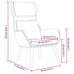 Casa si Gradina - Mobilier - Scaune si fotolii - Fotolii - Fotoliu de relaxare, roz, catifea - Infinity.ro
