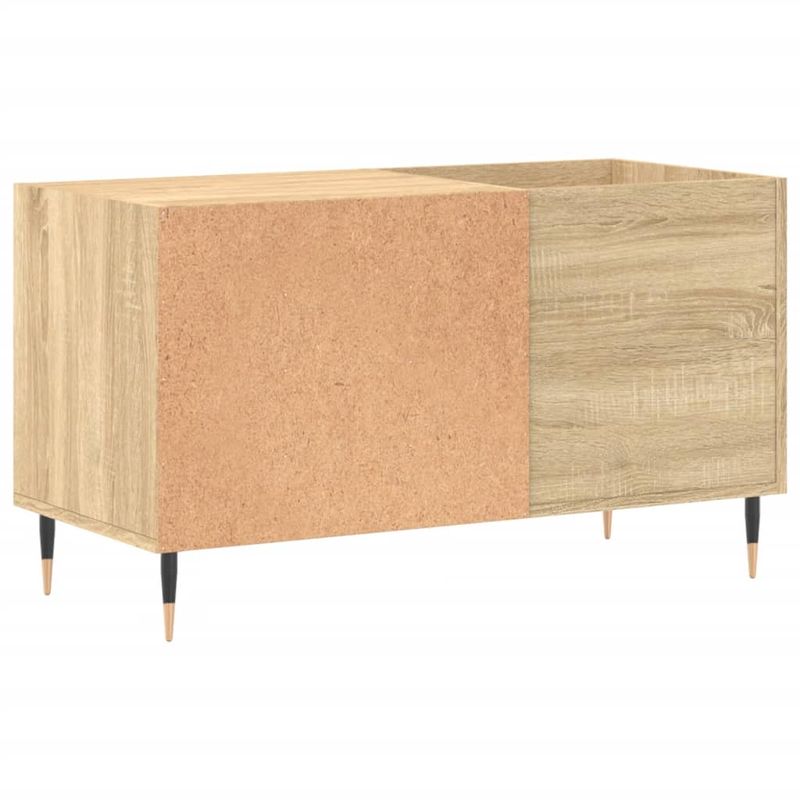 Casa si Gradina - Mobilier - Dulapuri si sifoniere - Dulapuri - Dulap pentru discuri stejar sonoma 85x38x48 cm lemn prelucrat - Infinity.ro