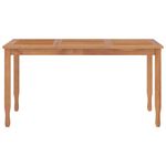 Casa si Gradina - Gradina si terasa - Mobilier exterior - Seturi mobila gradina - Set mobilier de gradina, 7 piese, lemn masiv de tec - Infinity.ro