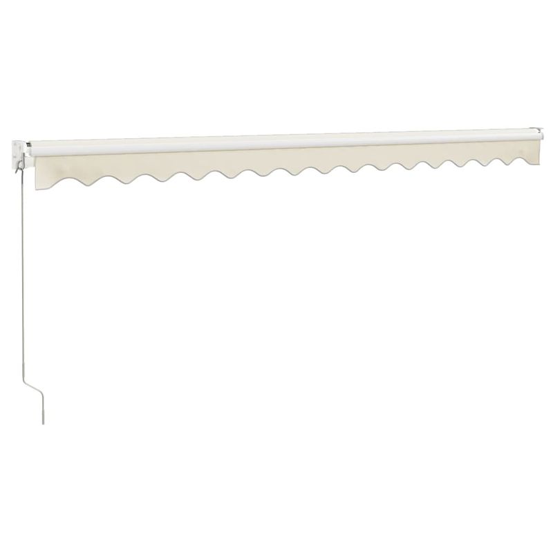 Casa si Gradina - Gradina si terasa - Umbrele si pavilioane - Pavilioane - Copertina retractabila, crem, 4x3 m, textil si aluminiu - Infinity.ro