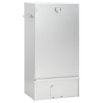 Casa si Gradina - Gradina si terasa - Gratare si accesorii - Gratare de gradina - Afumatoare gratar cu masa, otel galvanizat, mărime 44.5x29x83 cm, model fără fereastră - Infinity.ro