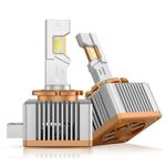 Auto si Moto - Electrice auto - Iluminare si semnalizare - Becuri auto - Set de 2 becuri led Xentech Light D-SERIES conversie HID/LED pipa dubla de cupru 55W - Infinity.ro